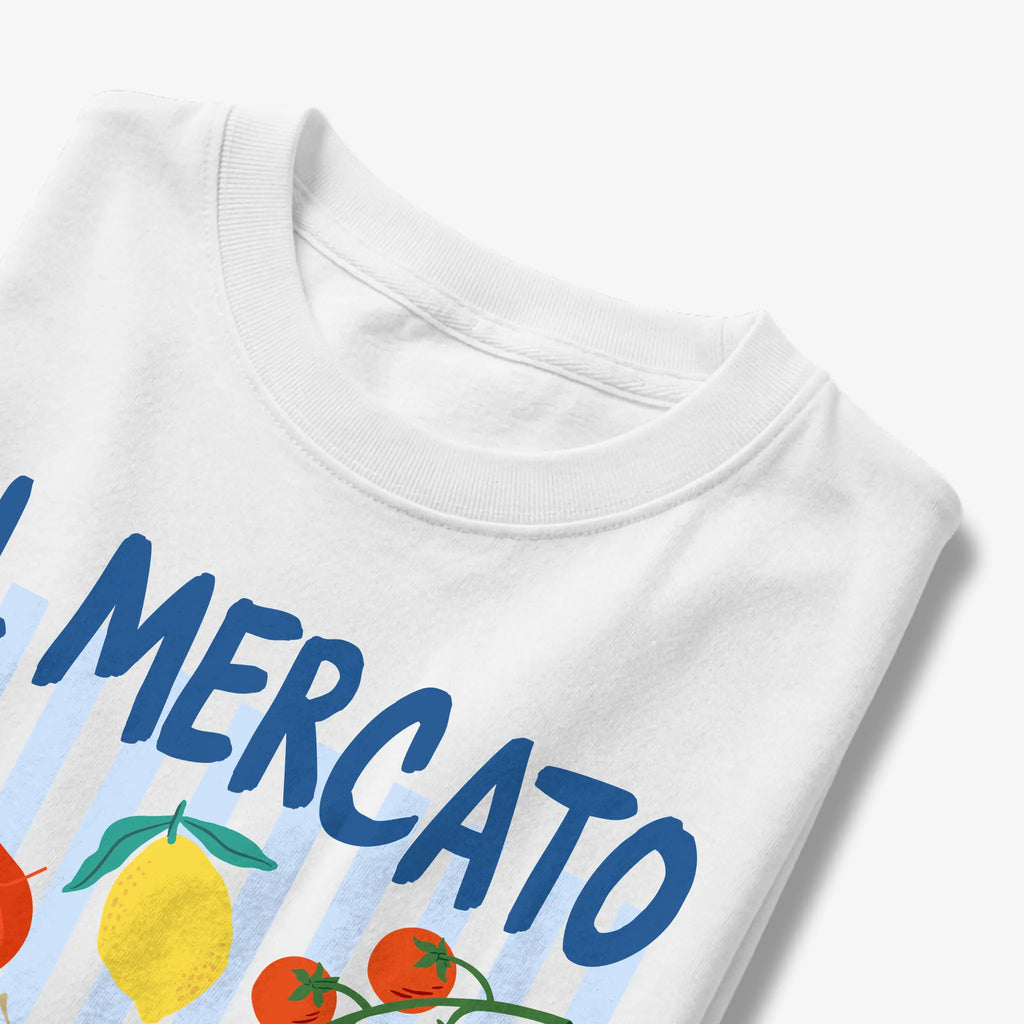 Il Mercato Italia Italian Market Food Graphic T-Shirt