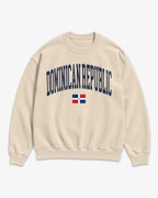 Dominican Republic Collegiate Flag Sweatshirt