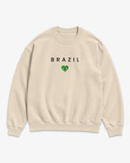Brazil Minimal Flag Sweatshirt