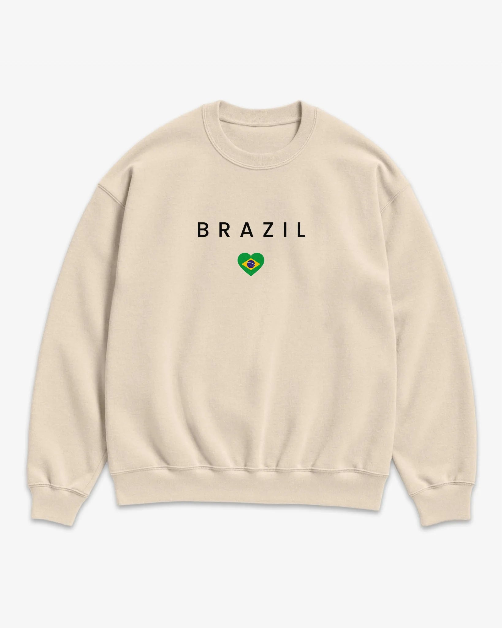 Brazil Minimal Flag Sweatshirt