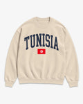 Tunisia Collegiate Flag Sweatshirt
