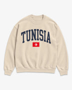 Tunisia Collegiate Flag Sweatshirt