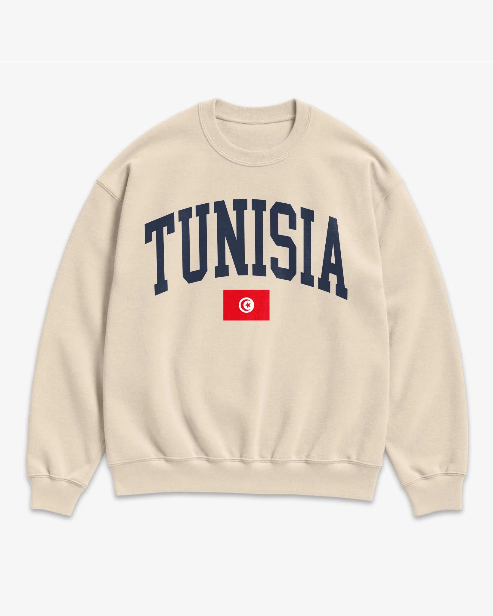 Tunisia Collegiate Flag Sweatshirt