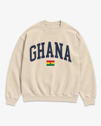 Ghana Collegiate Flag Sweatshirt
