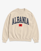 Albania Collegiate Flag Sweatshirt