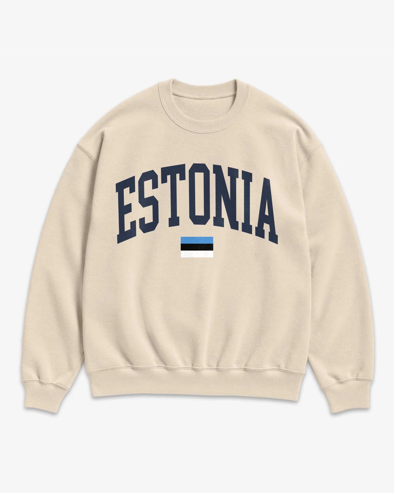 Estonia Collegiate Flag Sweatshirt