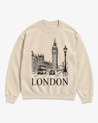 London Vintage Sketch Sweatshirt