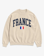 France Collegiate Flag Sweatshirt