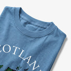 Scotland Tartan Map T-Shirt