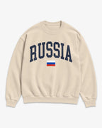 Russia Collegiate Flag Sweatshirt