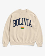 Bolivia Collegiate Flag Sweatshirt