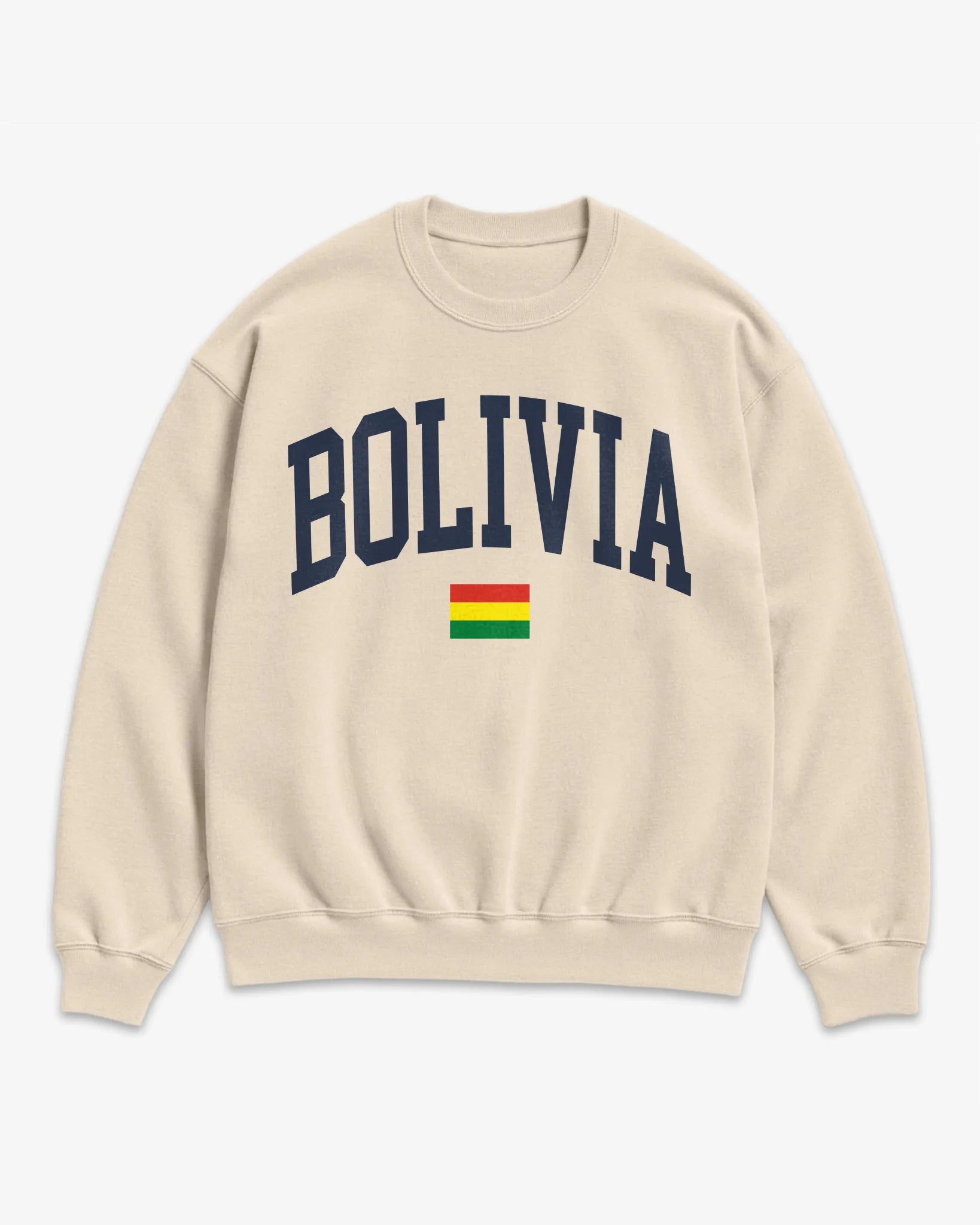 Bolivia Collegiate Flag Sweatshirt