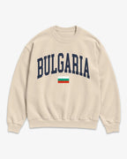 Bulgaria Collegiate Flag Sweatshirt