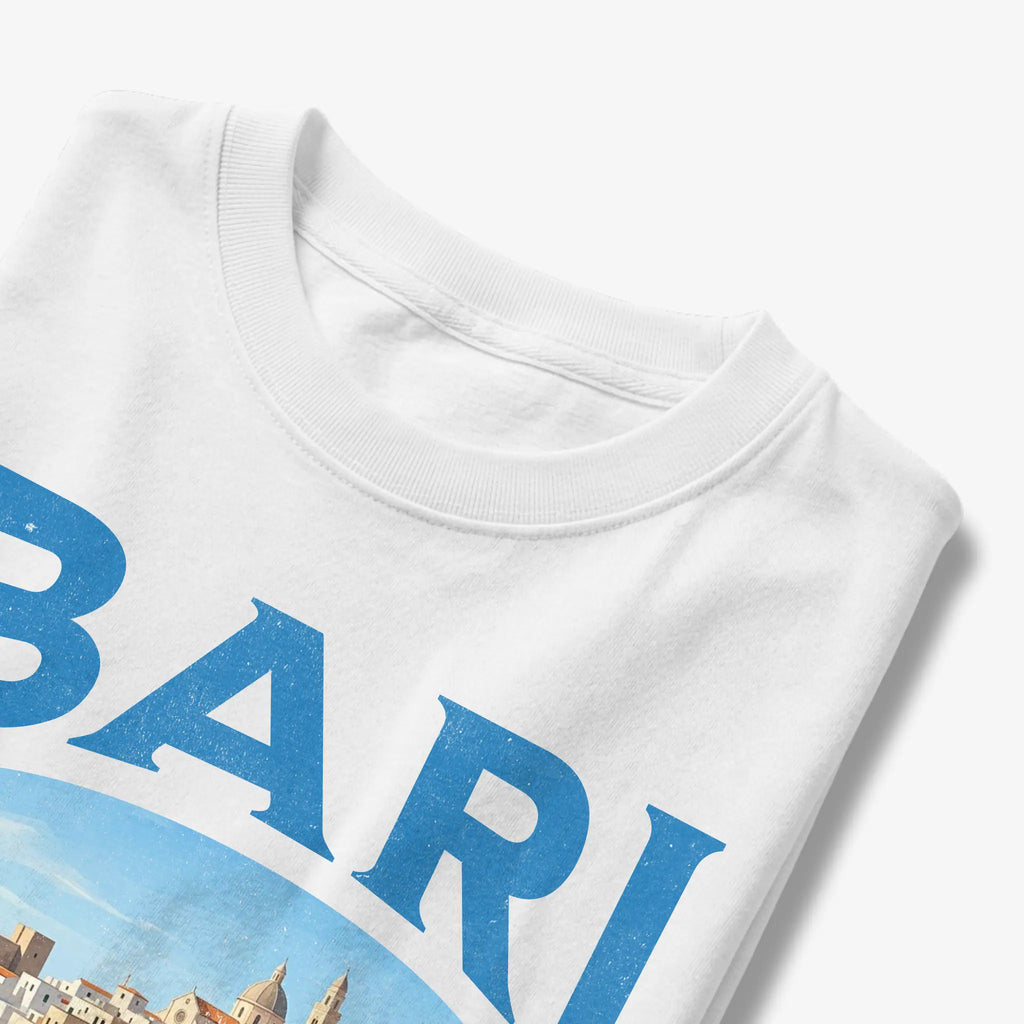 Bari Italy Vintage Travel Poster T-Shirt
