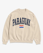 Paraguay Collegiate Flag Sweatshirt