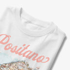 Positano Italia Vespa Amalfi Coast Graphic T-Shirt