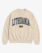 Lithuania Collegiate Flag Sweatshirt