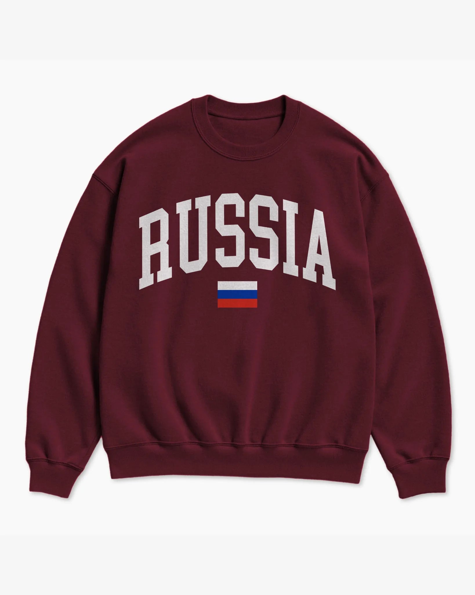 Russia Collegiate Flag Sweatshirt
