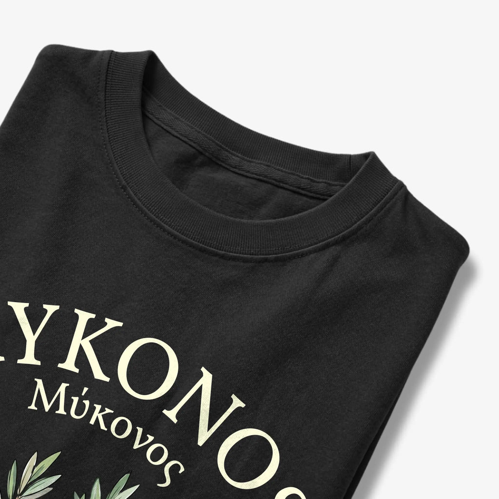 Mykonos Olive Branch T-Shirt