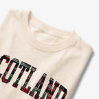 Scotland Tartan Letter T-Shirt