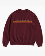 Lithuania Flagline Sweatshirt