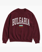 Bulgaria Collegiate Flag Sweatshirt