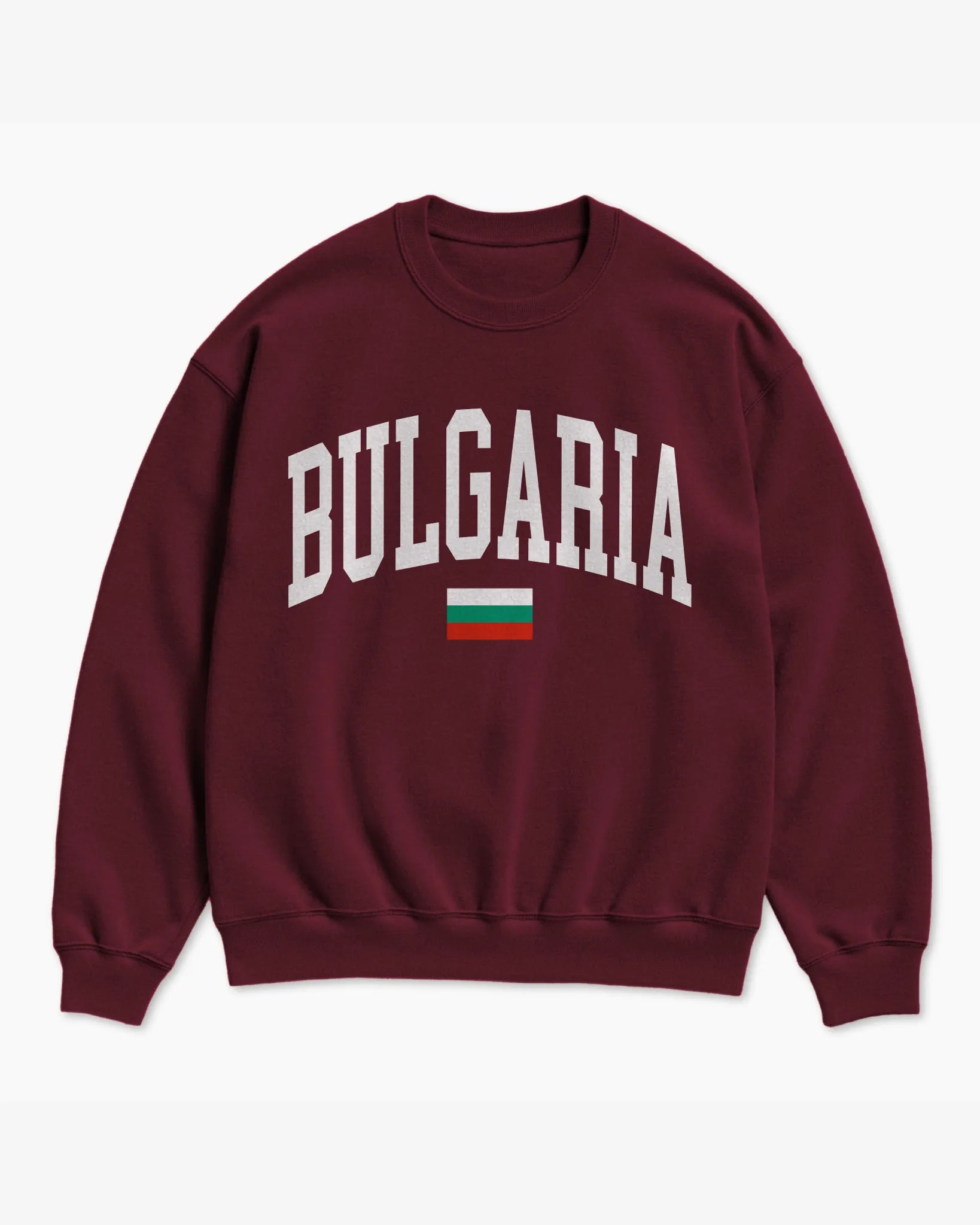 Bulgaria Collegiate Flag Sweatshirt