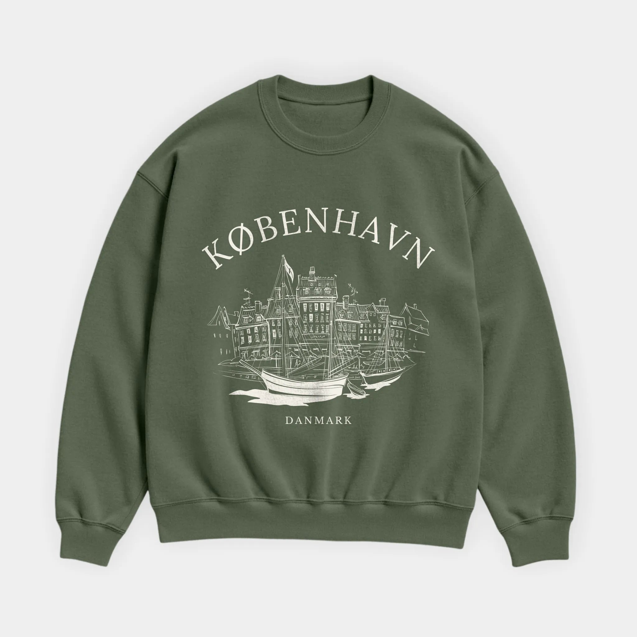 Copenhagen Vintage Sketch Sweatshirt
