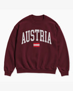 Austria Collegiate Flag Sweatshirt