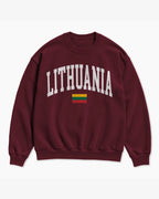 Lithuania Collegiate Flag Sweatshirt