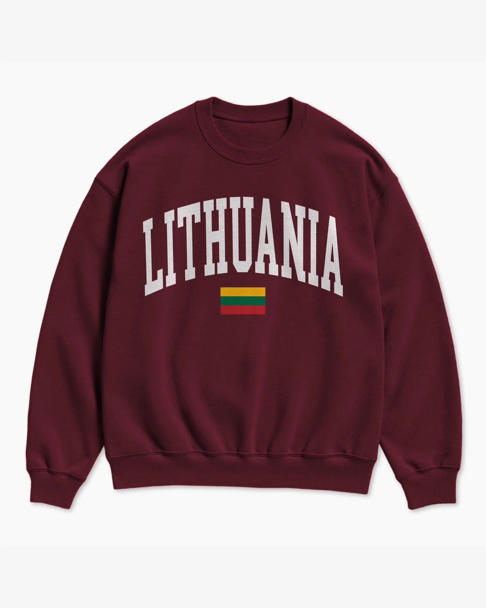 Lithuania Collegiate Flag Sweatshirt