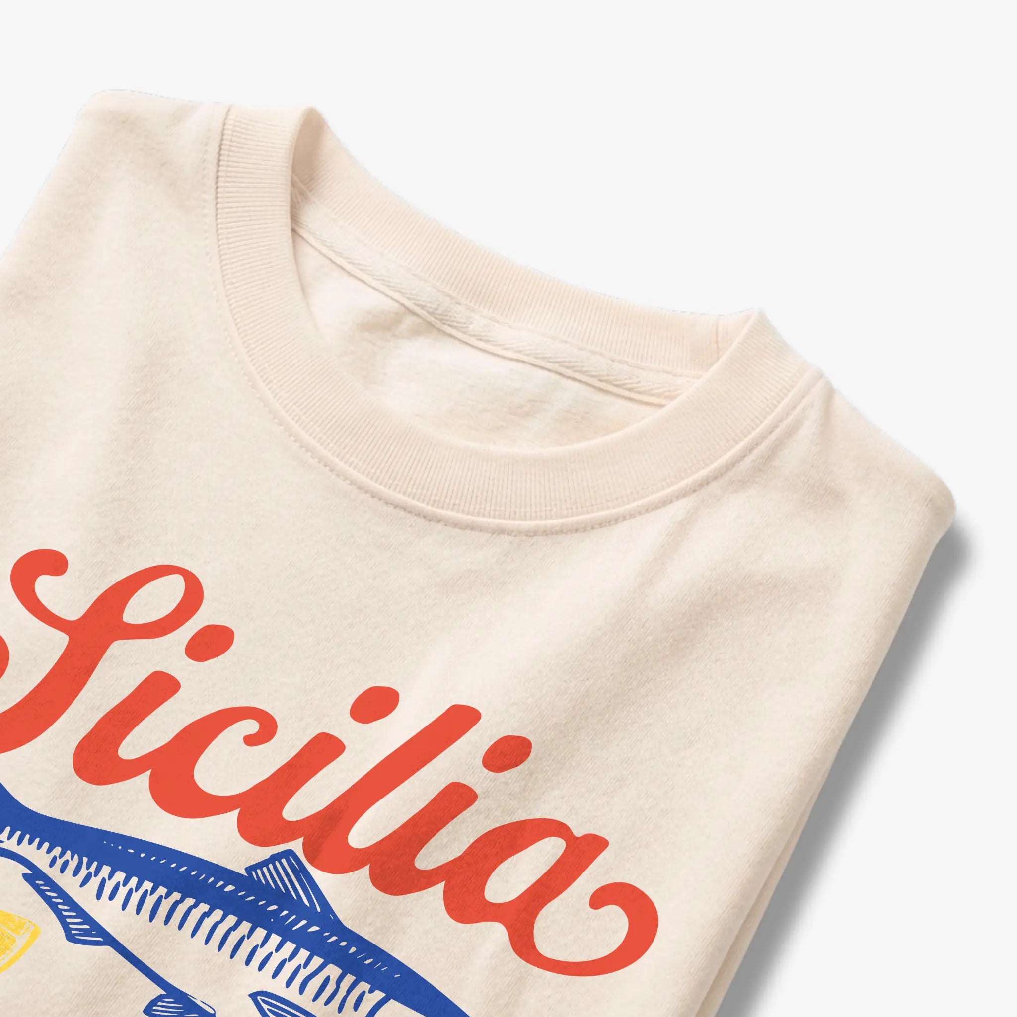Sicilia Sardina Sicily Sardine Lemon Graphic T-Shirt