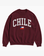 Chile Collegiate Flag Sweatshirt