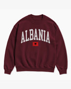 Albania Collegiate Flag Sweatshirt