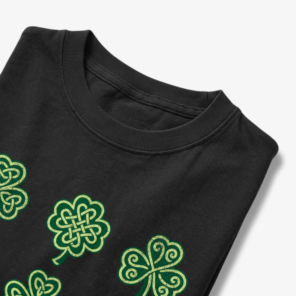 Celtic Knot Shamrock Grid T-Shirt