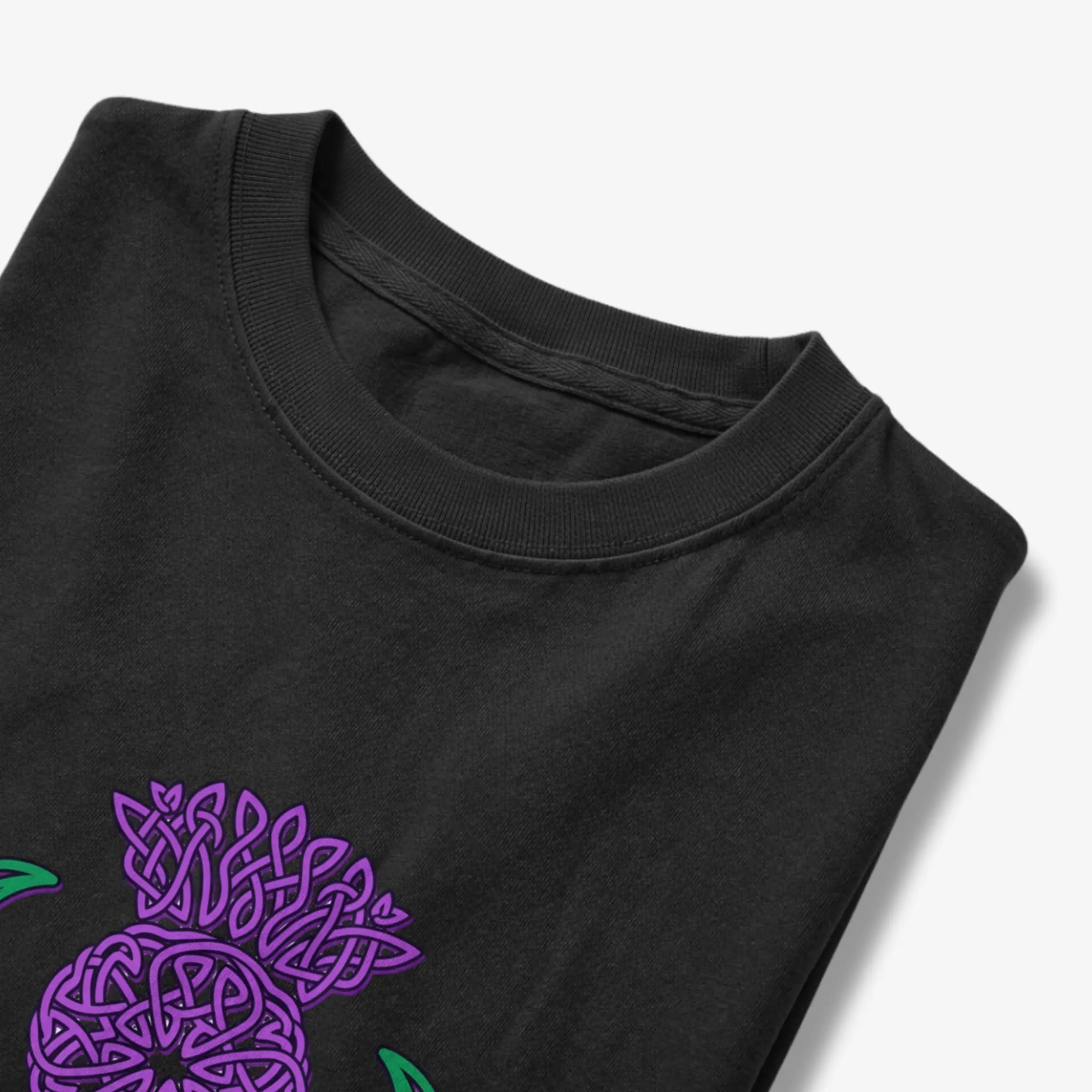 Celtic Knotwork Thistle Scotland T-Shirt