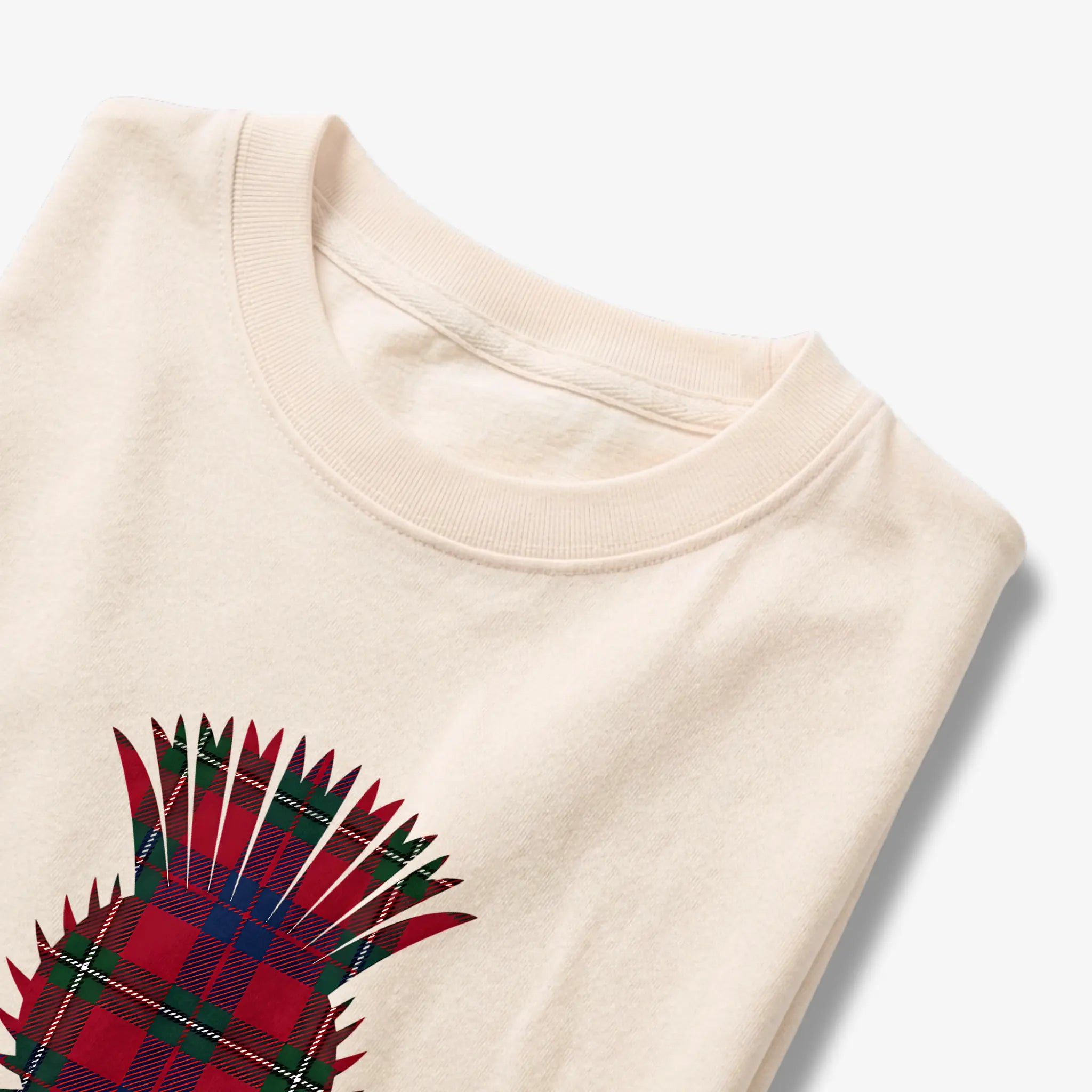 Tartan Thistle Scotland Graphic T-Shirt