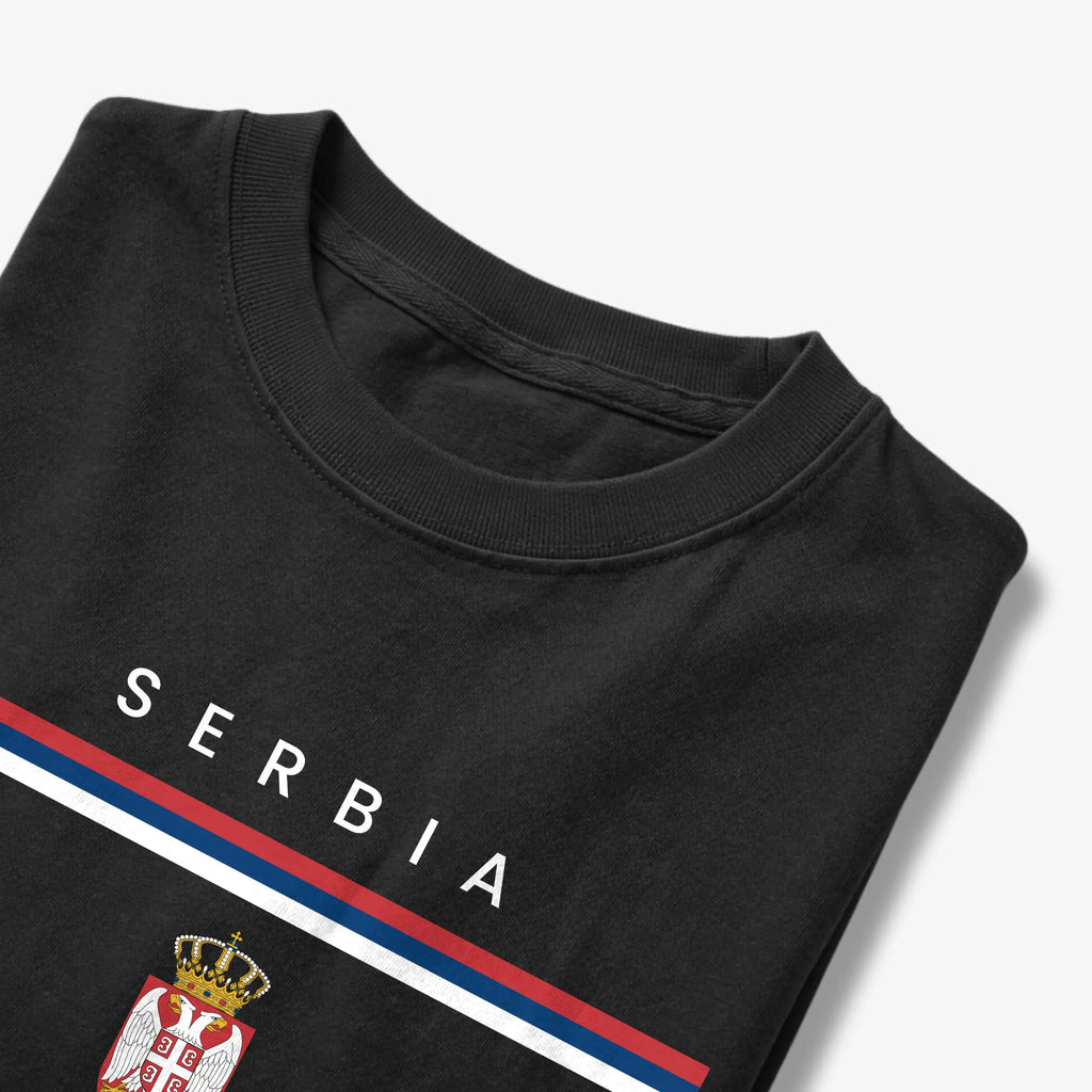 Serbia Flagline T-Shirt