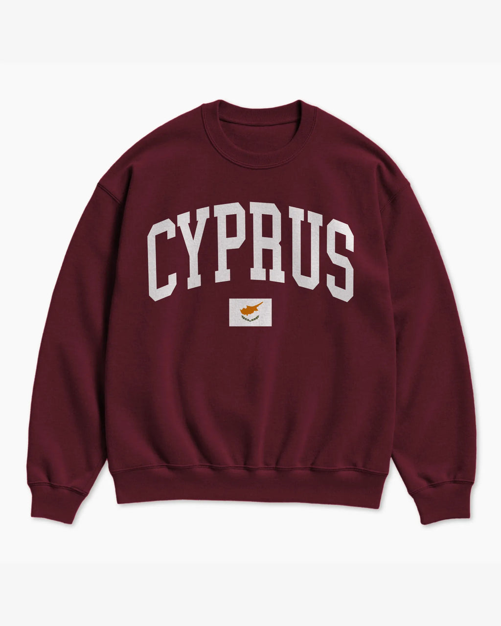 Cyprus Collegiate Flag Sweatshirt