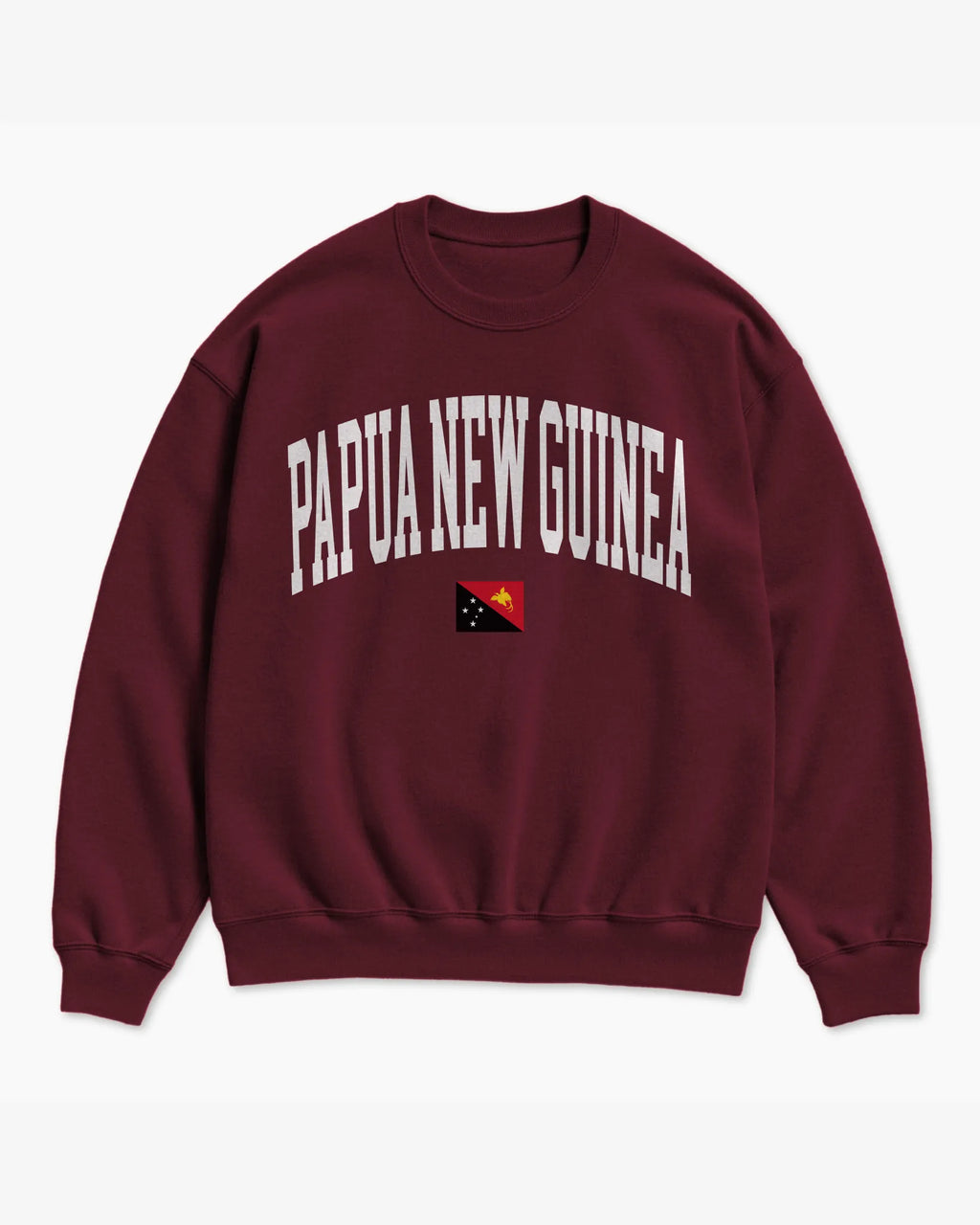 Papua New Guinea Collegiate Flag Sweatshirt