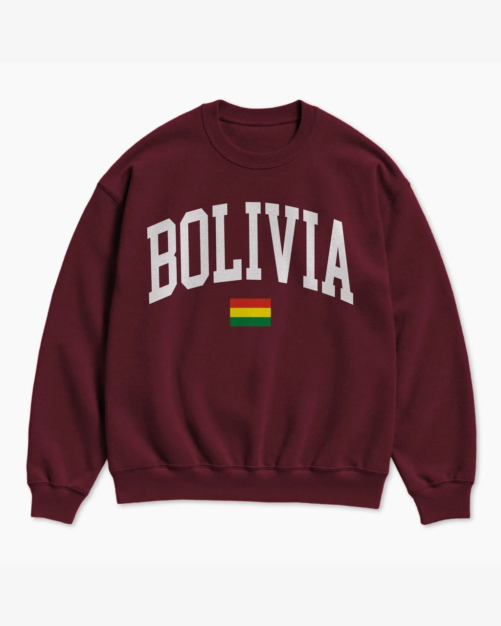 Bolivia Collegiate Flag Sweatshirt