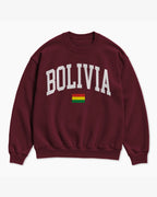 Bolivia Collegiate Flag Sweatshirt