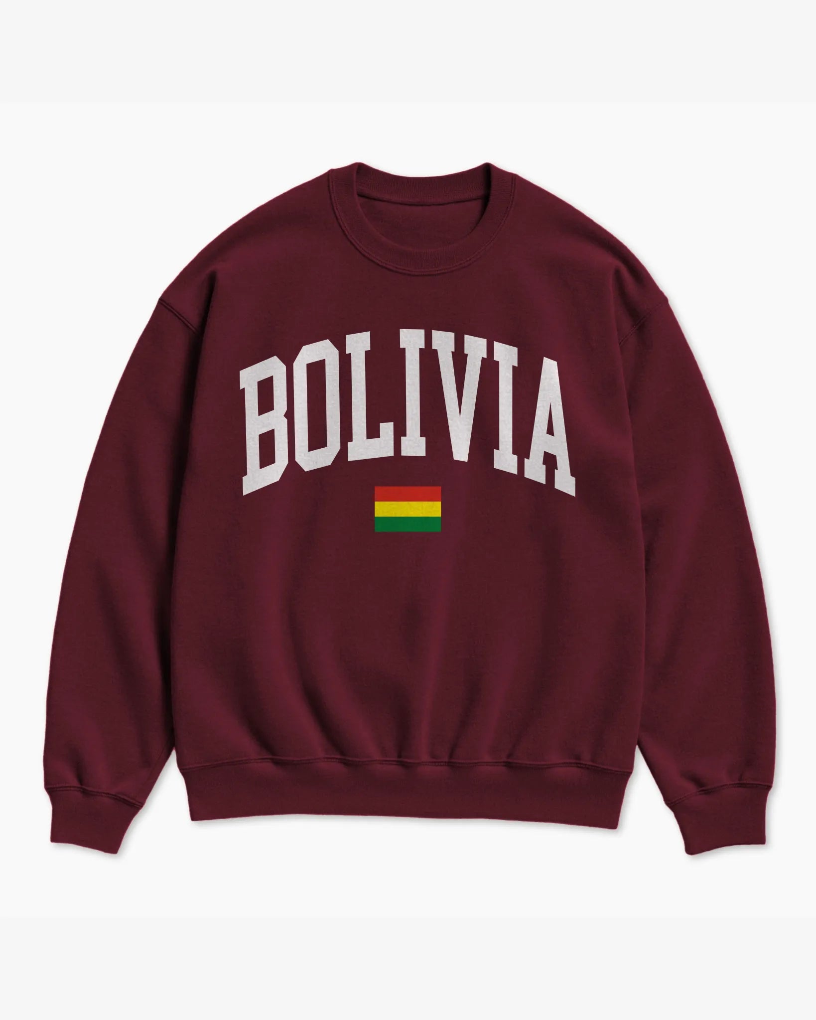 Bolivia Collegiate Flag Sweatshirt