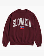 Slovakia Collegiate Flag Sweatshirt