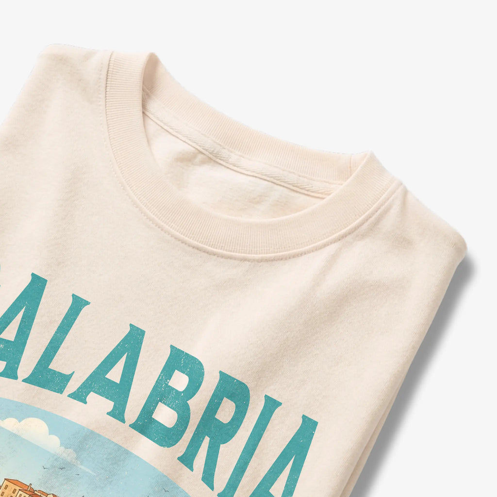 Calabria Italy Vintage Travel Poster T-Shirt