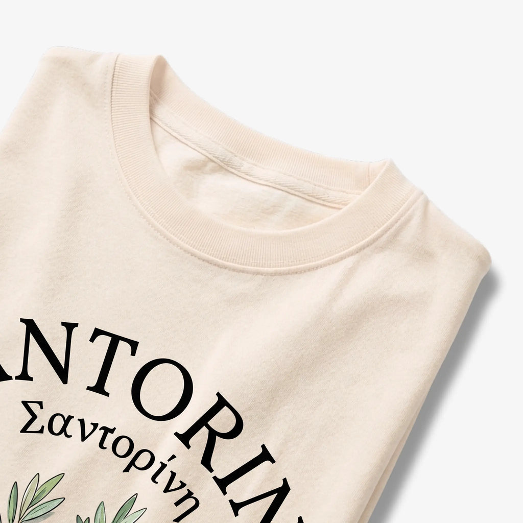Santorini Olive Branch T-Shirt