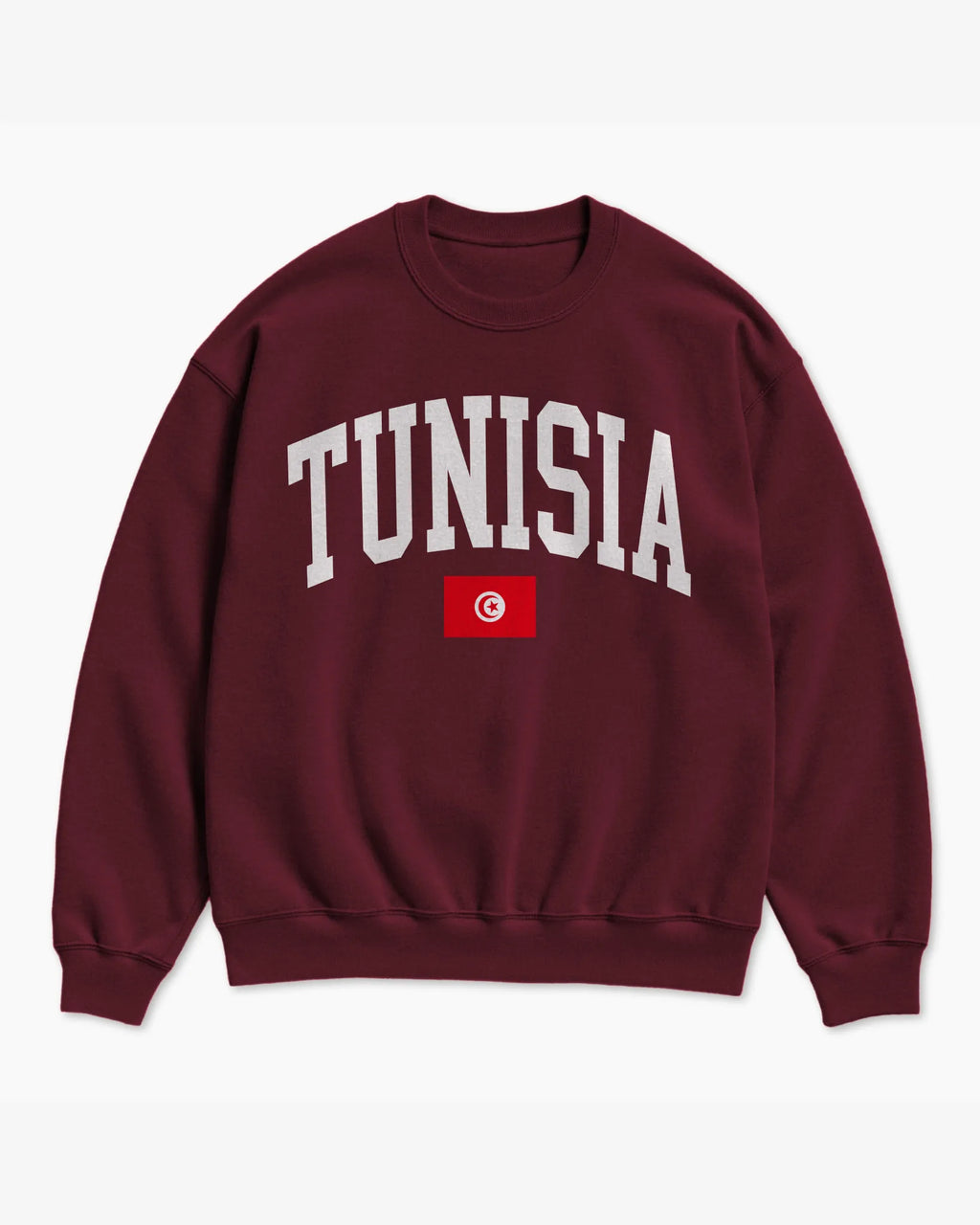 Tunisia Collegiate Flag Sweatshirt