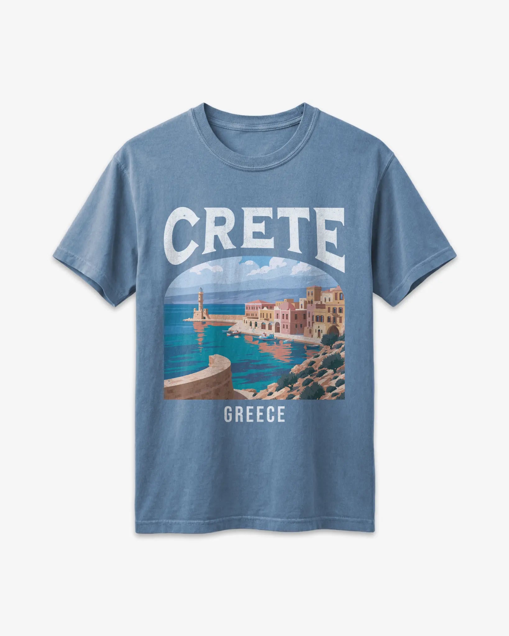 Crete Greece Vintage Travel Poster T-Shirt