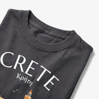 Crete Greece Chania Harbour Illustrated Graphic T-Shirt