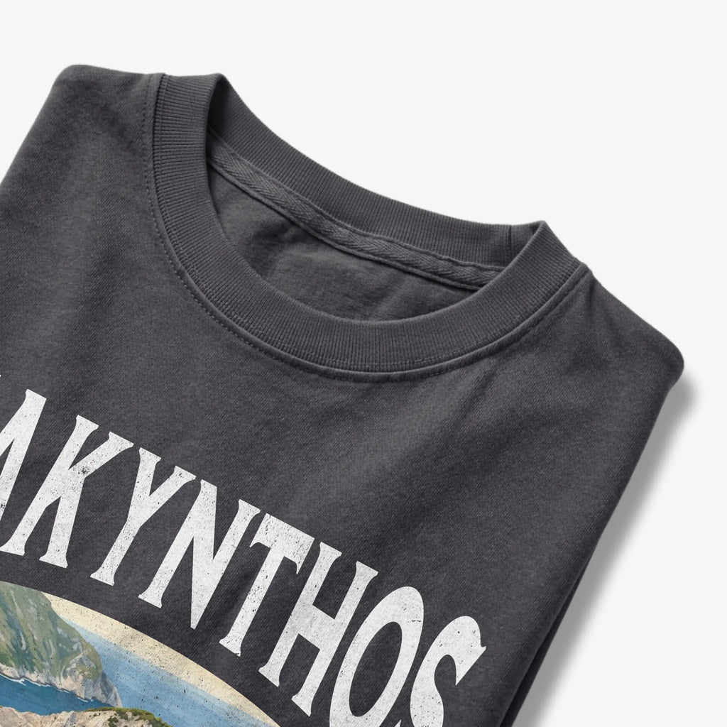 Zakynthos Greece Vintage Travel Poster T-Shirt